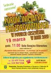 Forum Inicjatyw Prozdrowotnych w Powiecie Cieszyńskim w 2019 roku - XV edycja